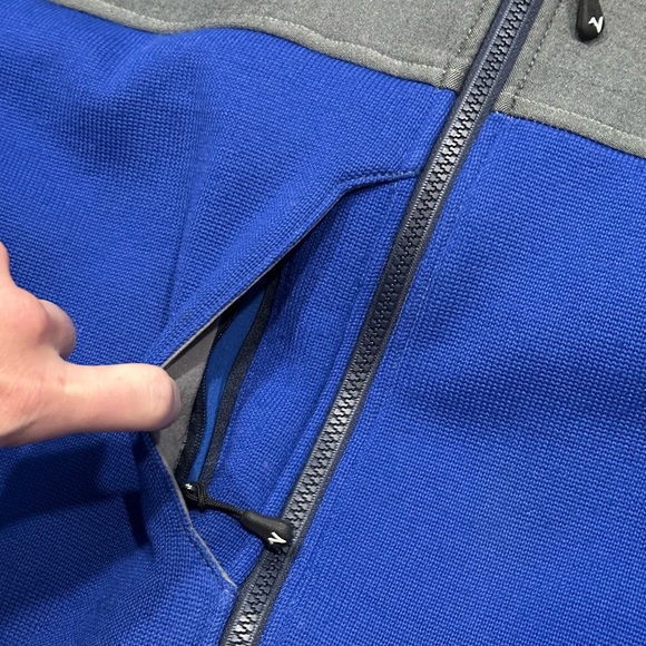 Voormi Inversion Jacket in Titanium Gray/Dark Blue Size Large - Picture 6 of 16